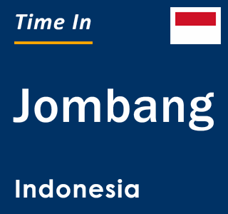 Current local time in Jombang, Indonesia