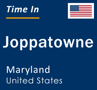 Current local time in Joppatowne, Maryland, United States