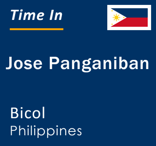 Current local time in Jose Panganiban, Bicol, Philippines