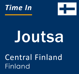 Current local time in Joutsa, Central Finland, Finland