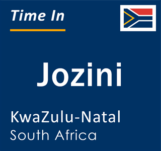 Current local time in Jozini, KwaZulu-Natal, South Africa