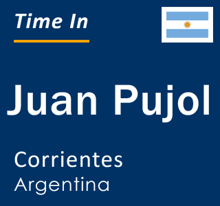 Current local time in Juan Pujol, Corrientes, Argentina