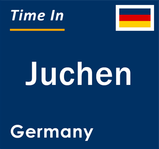 Current local time in Juchen, Germany