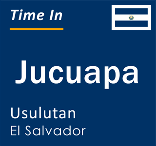 Current time in Jucuapa, Usulutan, El Salvador