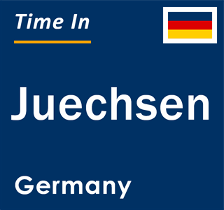 Current local time in Juechsen, Germany