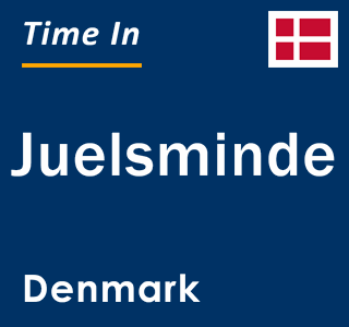 Current local time in Juelsminde, Denmark