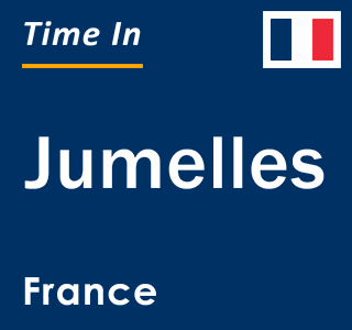 Current local time in Jumelles, France