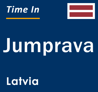 Current local time in Jumprava, Latvia