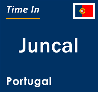 Current local time in Juncal, Portugal