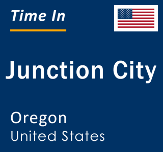 Current local time in Junction City, Oregon, United States