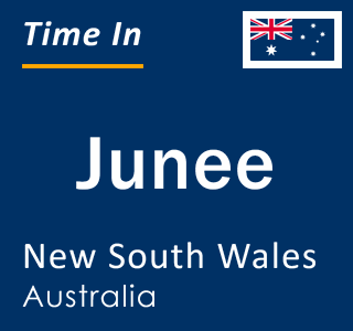 Current local time in Junee, New South Wales, Australia