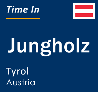 Current local time in Jungholz, Tyrol, Austria