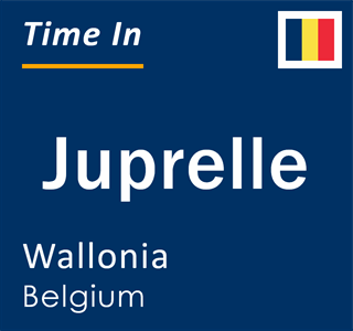 Current local time in Juprelle, Wallonia, Belgium