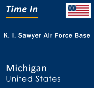 Current local time in K. I. Sawyer Air Force Base, Michigan, United States