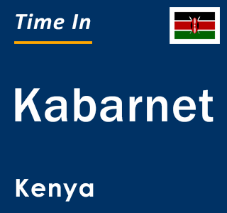 Current local time in Kabarnet, Kenya