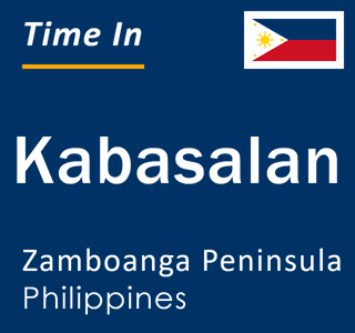 Current local time in Kabasalan, Zamboanga Peninsula, Philippines