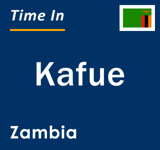 Current time in Kafue, Zambia