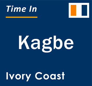 Current local time in Kagbe, Ivory Coast