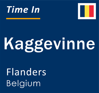 Current local time in Kaggevinne, Flanders, Belgium