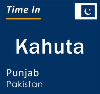 Current local time in Kahuta, Punjab, Pakistan