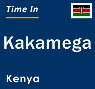 Current local time in Kakamega, Kenya
