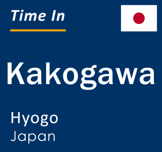 Current local time in Kakogawa, Hyogo, Japan