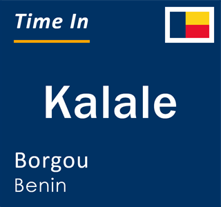 Current local time in Kalale, Borgou, Benin