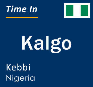 Current time in Kalgo, Kebbi, Nigeria