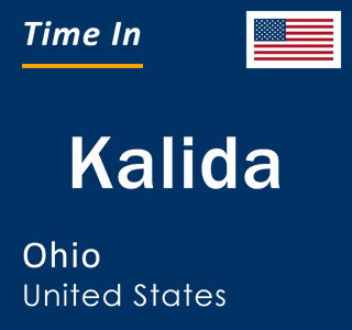 Current local time in Kalida, Ohio, United States