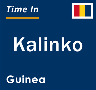 Current local time in Kalinko, Guinea