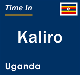 Current local time in Kaliro, Uganda