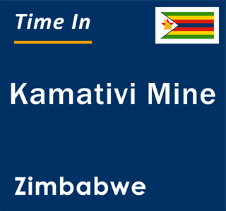 Current local time in Kamativi Mine, Zimbabwe