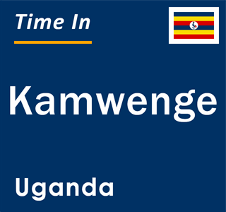 Current local time in Kamwenge, Uganda