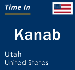 Current local time in Kanab, Utah, United States