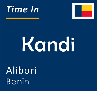 Current time in Kandi, Alibori, Benin