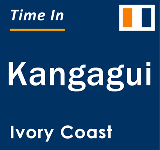 Current local time in Kangagui, Ivory Coast