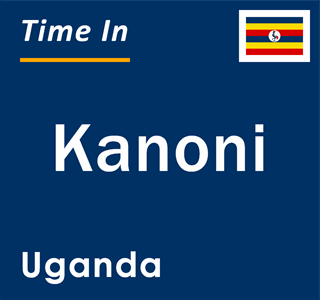 Current local time in Kanoni, Uganda