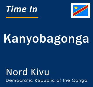 Current local time in Kanyobagonga, Nord Kivu, Democratic Republic of the Congo
