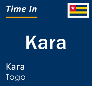 Current time in Kara, Kara, Togo