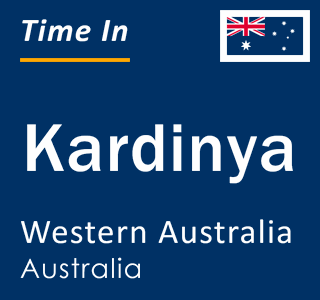 Current local time in Kardinya, Western Australia, Australia