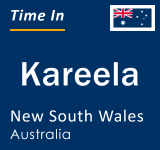 Current local time in Kareela, New South Wales, Australia