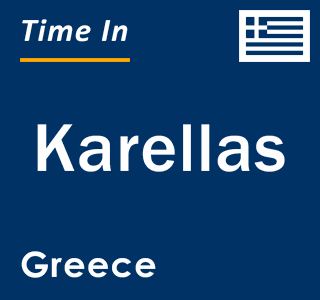 Current local time in Karellas, Greece