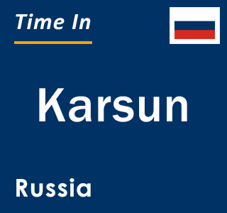 Current local time in Karsun, Russia