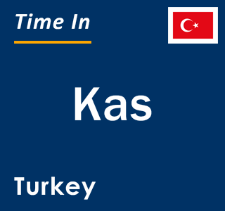 Current local time in Kas, Turkey