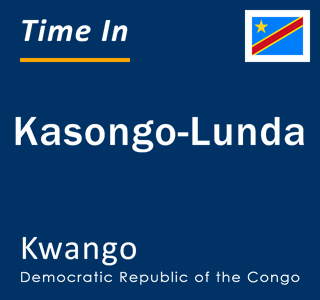 Current time in Kasongo-Lunda, Kwango, Democratic Republic of the Congo