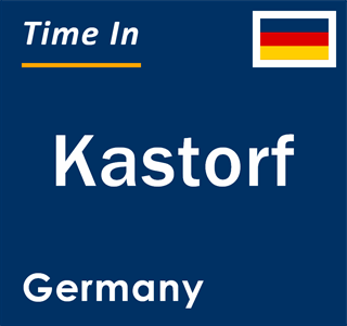 Current local time in Kastorf, Germany