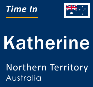 Current local time in Katherine, Northern Territory, Australia