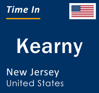 Current local time in Kearny, New Jersey, United States
