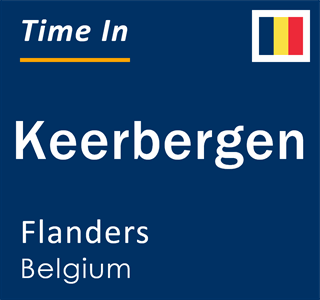 Current local time in Keerbergen, Flanders, Belgium