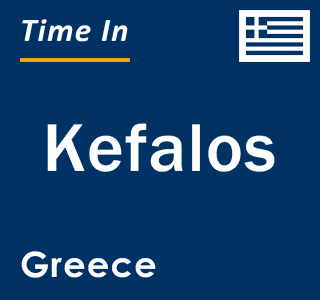 Current local time in Kefalos, Greece